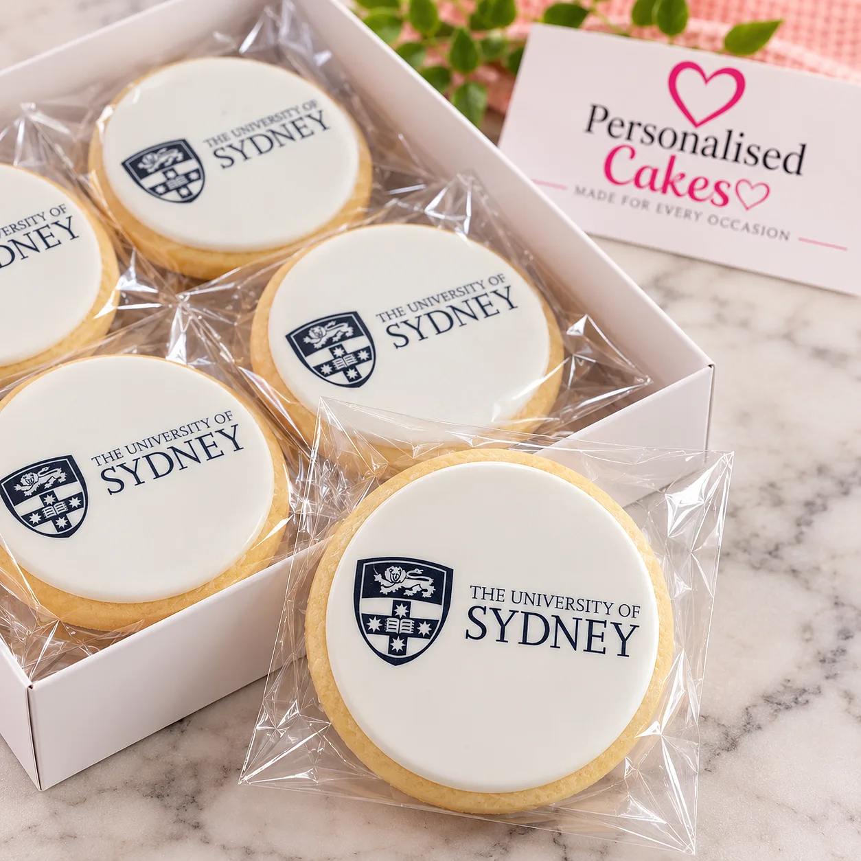 University of Sydney logo cookies