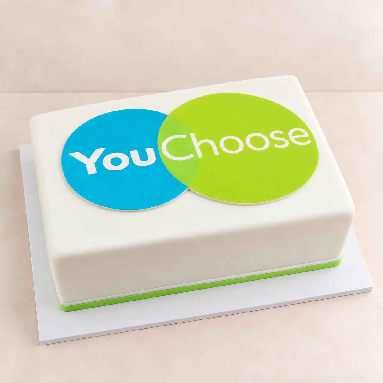 You Choose branded cake