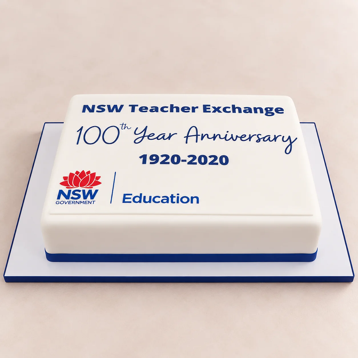 NSW Teacher Exchange anniversary cake