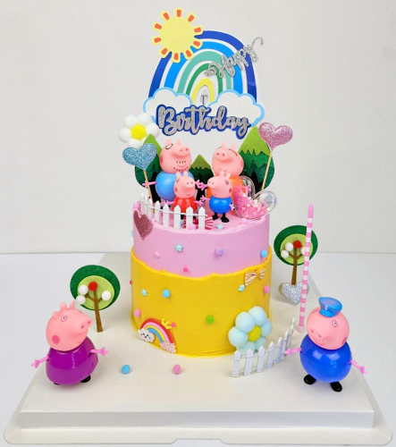 Peppa Pig Birthday Cake