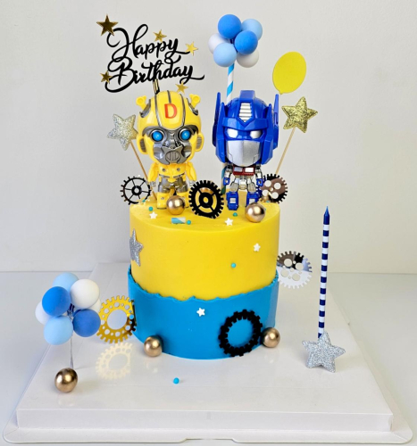 Transformers Birthday Cake